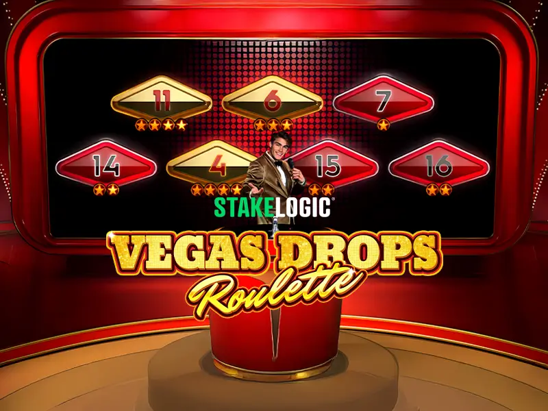 Vegas Drops Roulette - Gire a roda da fortuna!